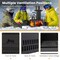 Costway Portable Wood Burning Stove Wood Camping Stove Heater with 2 Cooking Positions Patented
